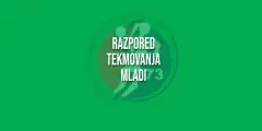 RAZPORED TEKMOVANJA MLADI