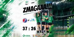 PRVA DOMAČA. PRVA ZMAGA.
